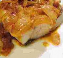 bacalao encebollado