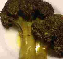brocoli con aceite y sal