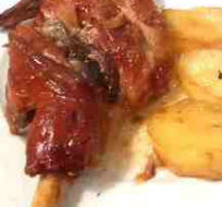 cordero con patatas