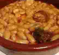judias blancas con chorizo