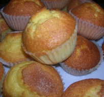 Magdalenas caseras  receta paso a paso