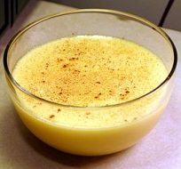 Natillas de turrón