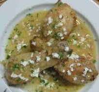 pollo en pepitoria