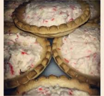 tartaletas rellenas de txaka